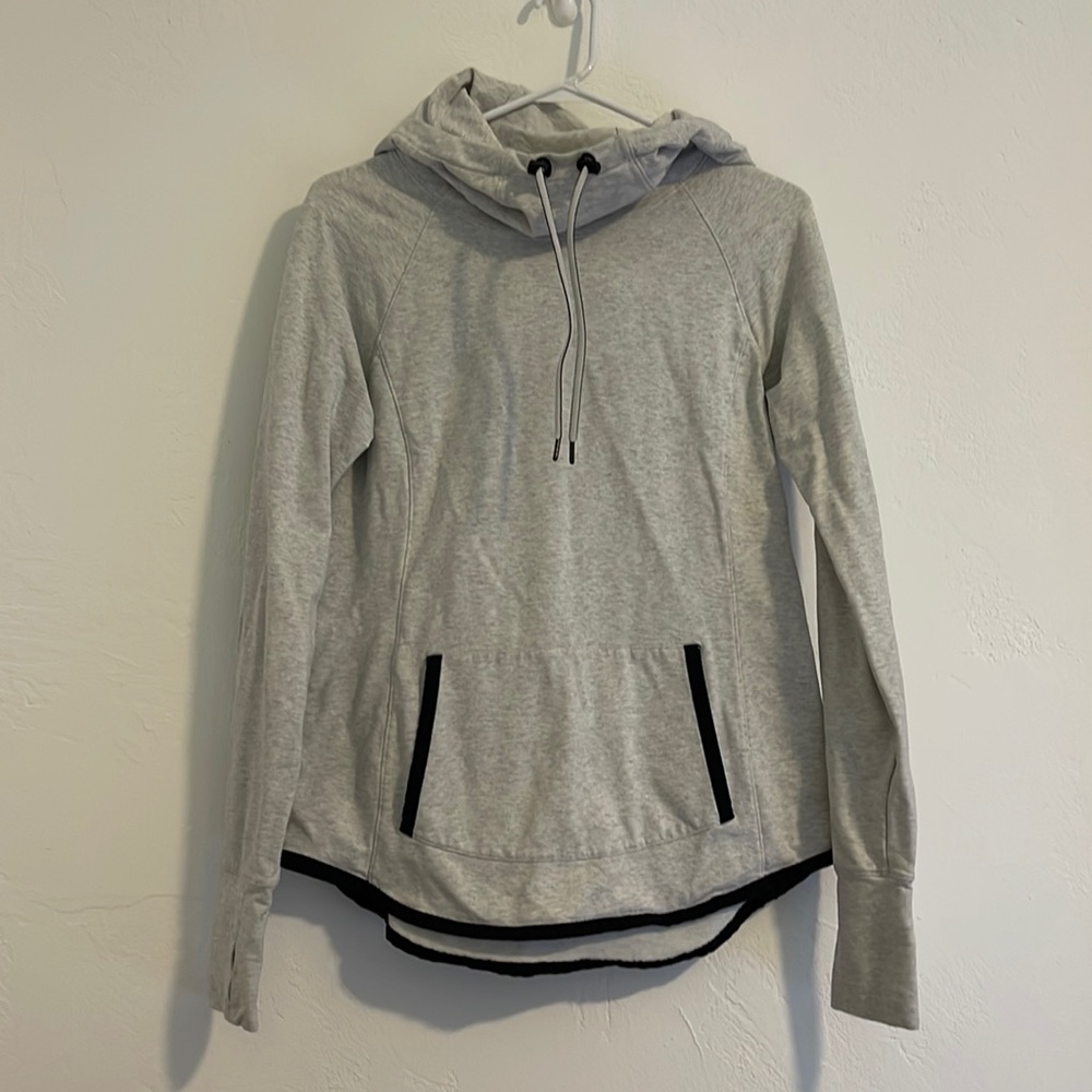 Athleta lightweight sweatshirt.
